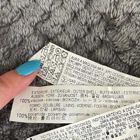 Zara printed ruffled hem skirt NWT M - Picture 12 of 15